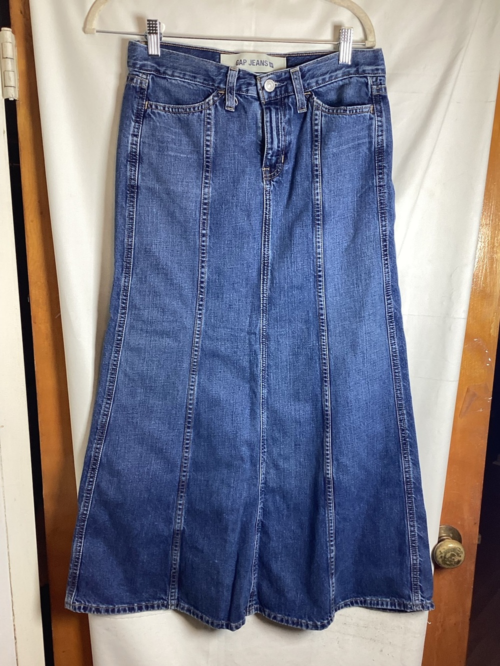 Gap Jeans Vintage denim max  skirt fit and flare SZ 2